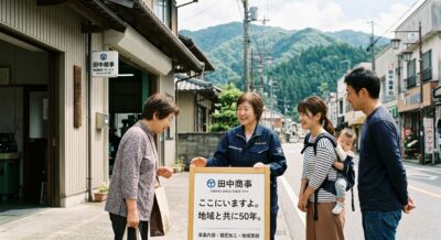 次に、なぜ「知られること」がそんなに大事なのかをお話しします。
地域の方に「このまちにはどんな会社がありますか」と尋ねると、意外なほど名前が挙がりません。何十年と操業されていても、事業内容まで知って
